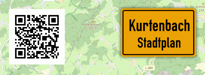 Stadtplan Kurtenbach