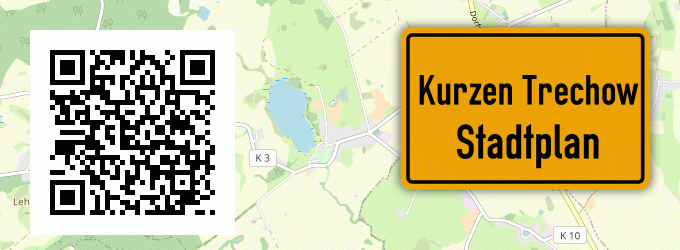 Stadtplan Kurzen Trechow