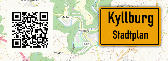 Stadtplan Kyllburg