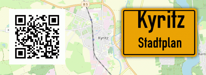 Stadtplan Kyritz