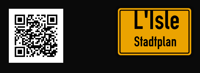 Stadtplan L'Isle