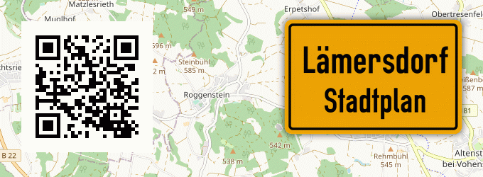 Stadtplan Lämersdorf