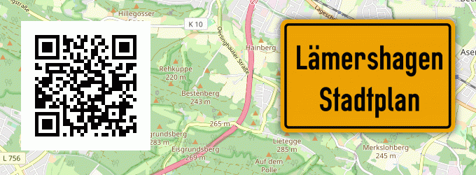 Stadtplan Lämershagen