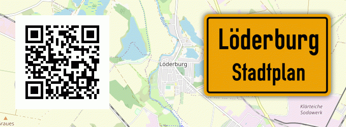 Stadtplan Löderburg