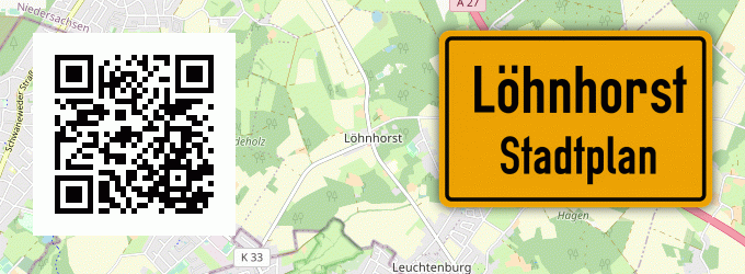 Stadtplan Löhnhorst