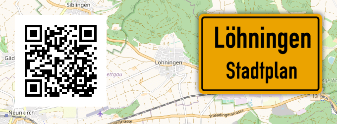 Stadtplan Löhningen