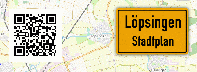 Stadtplan Löpsingen