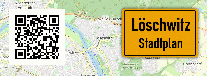 Stadtplan Löschwitz, Stadt
