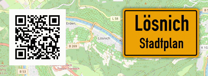Stadtplan Lösnich