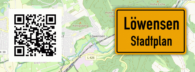 Stadtplan Löwensen