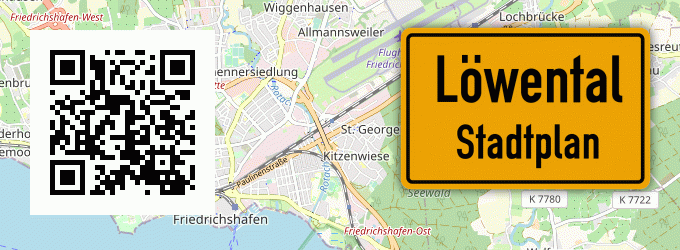 Stadtplan Löwental