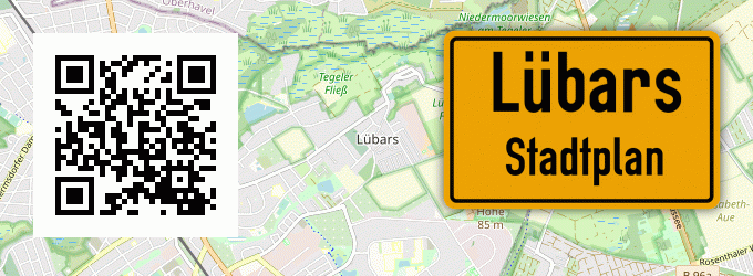 Stadtplan Lübars