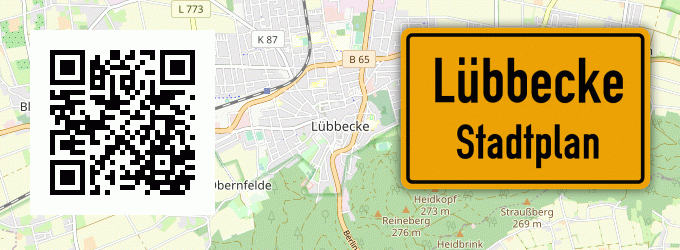 Stadtplan Lübbecke