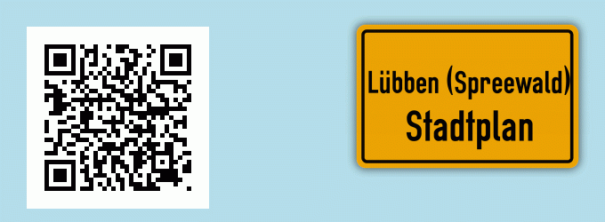 Stadtplan Lübben (Spreewald)