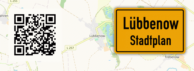 Stadtplan Lübbenow