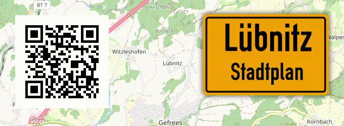 Stadtplan Lübnitz
