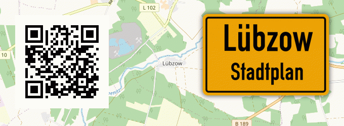 Stadtplan Lübzow