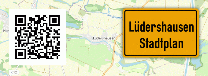 Stadtplan Lüdershausen