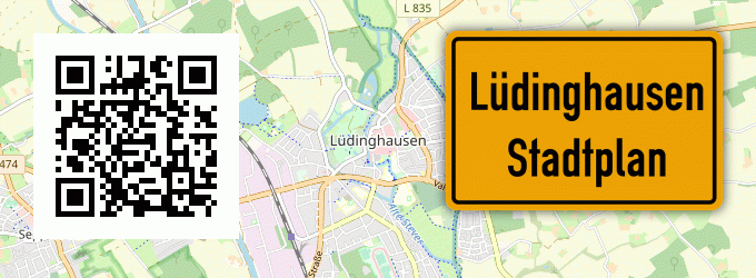 Stadtplan Lüdinghausen