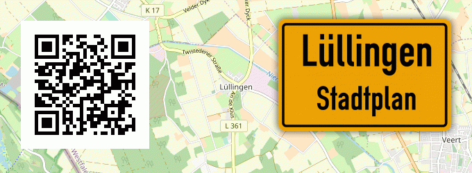 Stadtplan Lüllingen