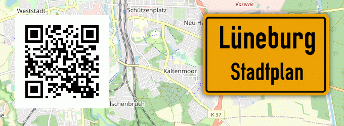 Stadtplan Lüneburg