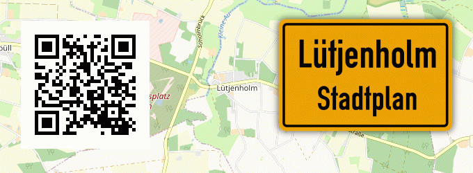 Stadtplan Lütjenholm