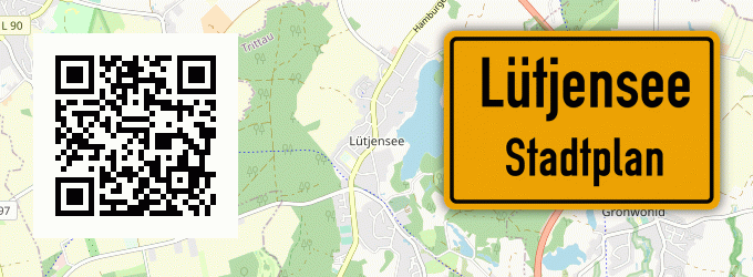 Stadtplan Lütjensee