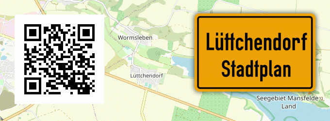Stadtplan Lüttchendorf