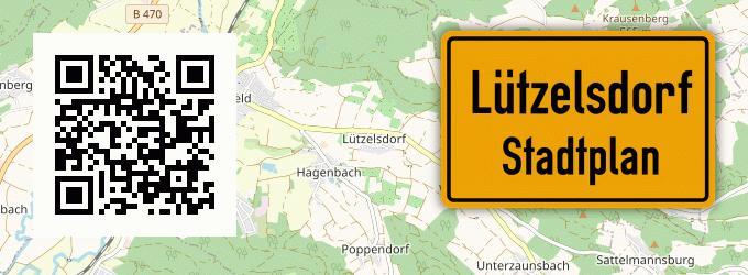 Stadtplan Lützelsdorf