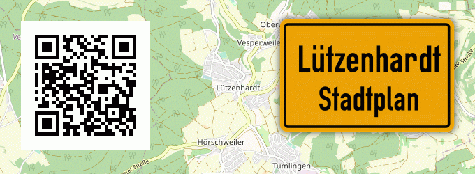 Stadtplan Lützenhardt