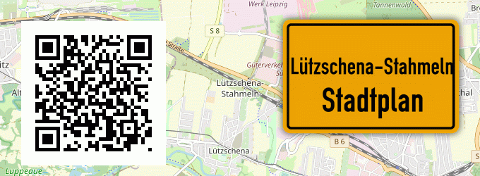 Stadtplan Lützschena-Stahmeln
