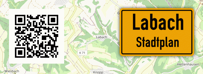 Stadtplan Labach