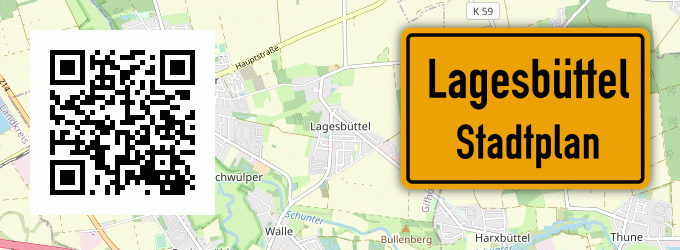 Stadtplan Lagesbüttel