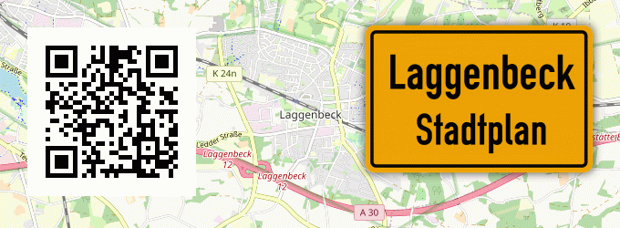 Stadtplan Laggenbeck