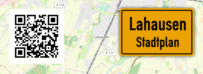 Stadtplan Lahausen