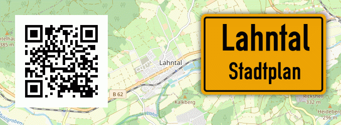 Stadtplan Lahntal