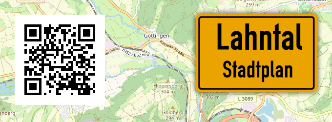 Stadtplan Lahntal
