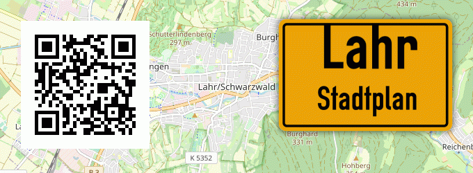 Stadtplan Lahr, Eifel