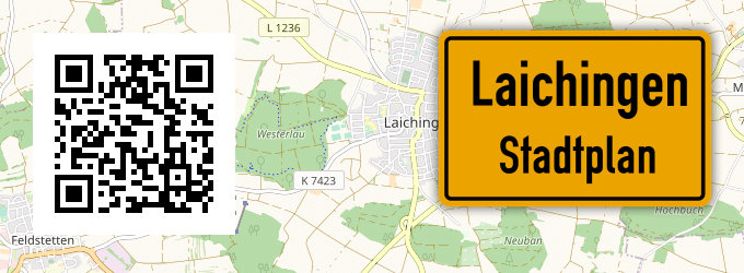 Stadtplan Laichingen