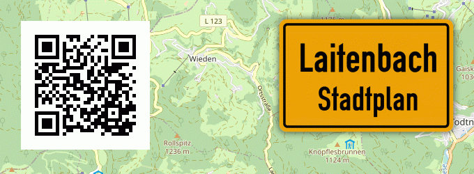 Stadtplan Laitenbach