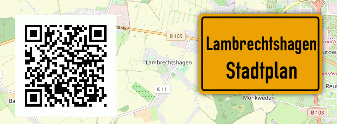 Stadtplan Lambrechtshagen