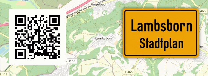 Stadtplan Lambsborn