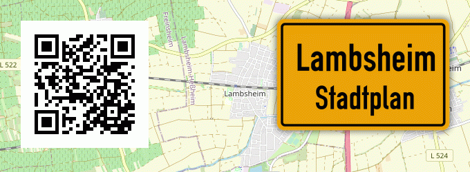 Stadtplan Lambsheim