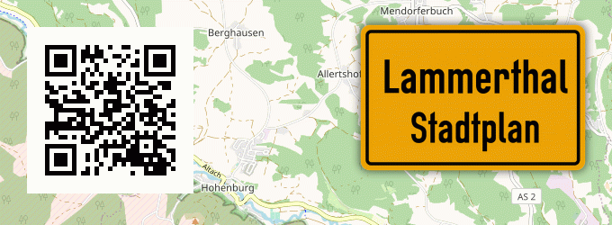 Stadtplan Lammerthal