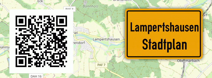 Stadtplan Lampertshausen