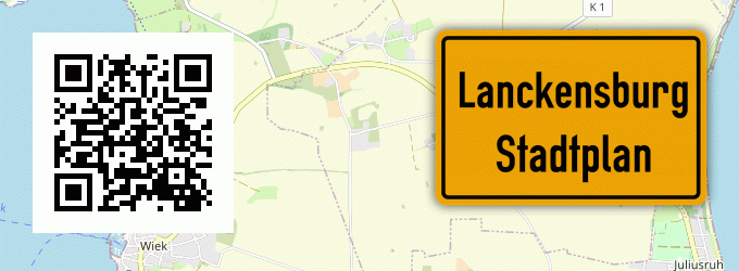 Stadtplan Lanckensburg