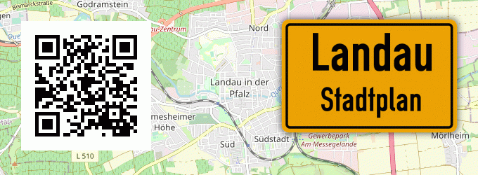 Stadtplan Landau