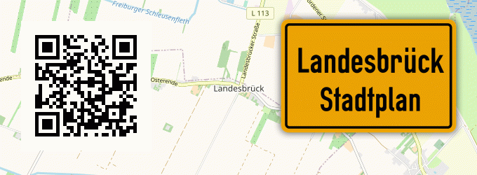 Stadtplan Landesbrück