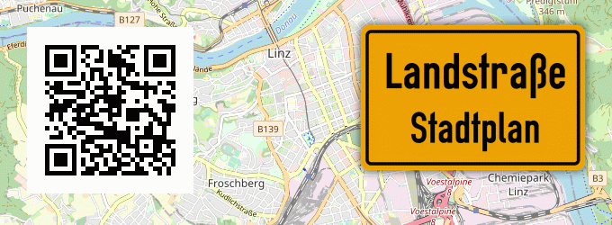 Stadtplan Landstraße