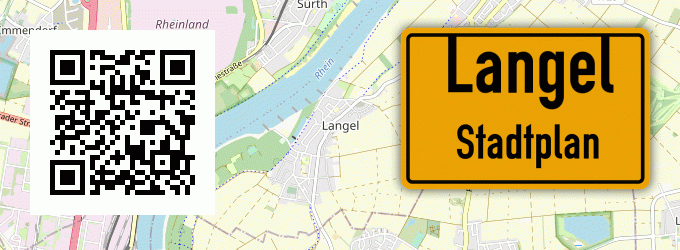 Stadtplan Langel